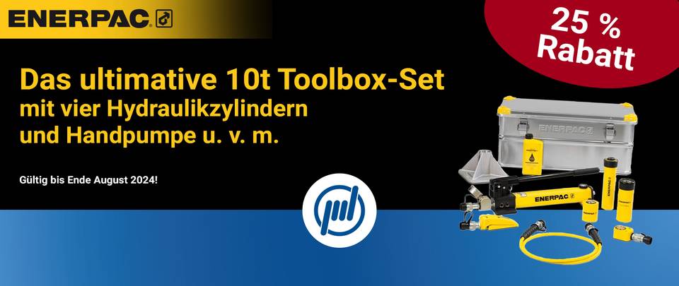 ENERPAC - Das ULTIMATIVE 10t Toolbox-Set