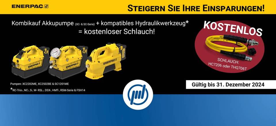 ENERPAC Aktion XC- und SC-Pumpen